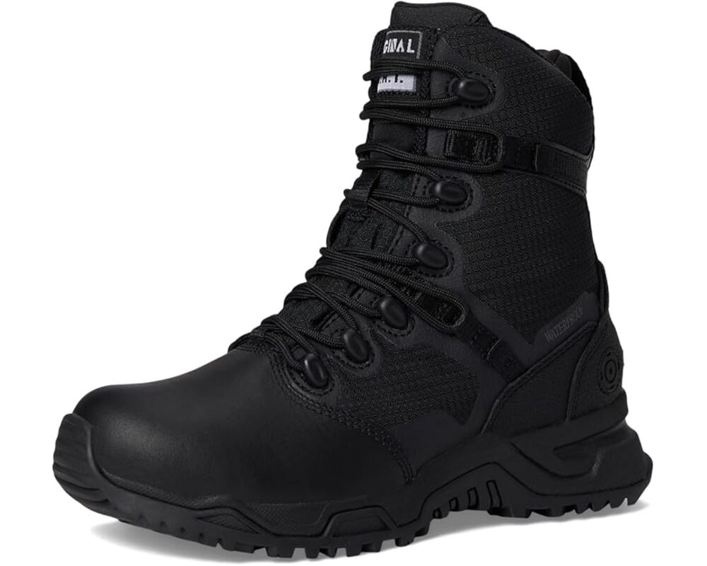 Original S.W.A.T. Mens Alpha Fury 8" Boots 16 Wide Black Waterproof Leather NIB